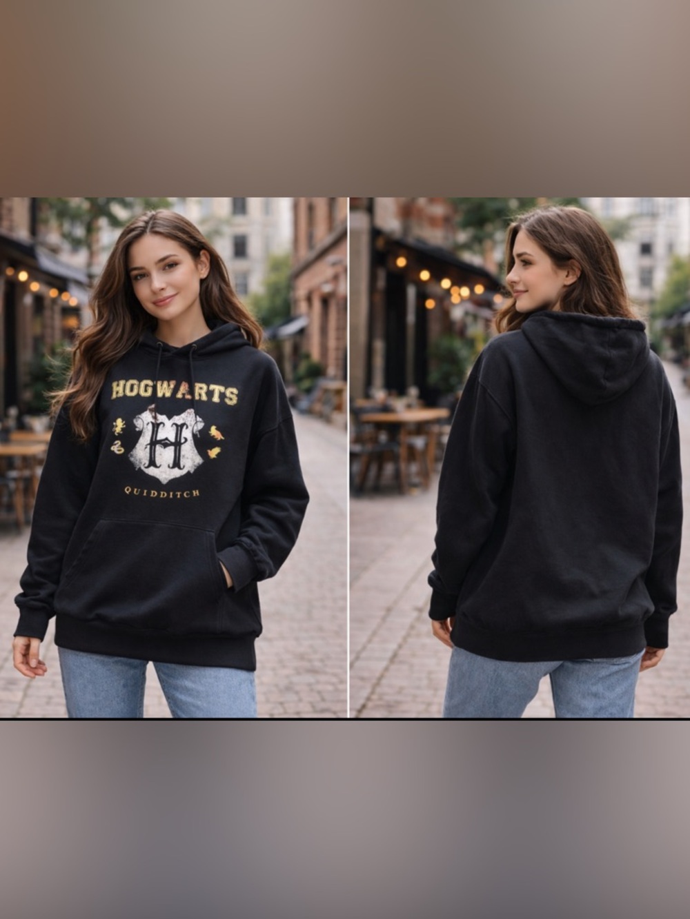 Harry Potter Hogwarts Hoodie Unisex